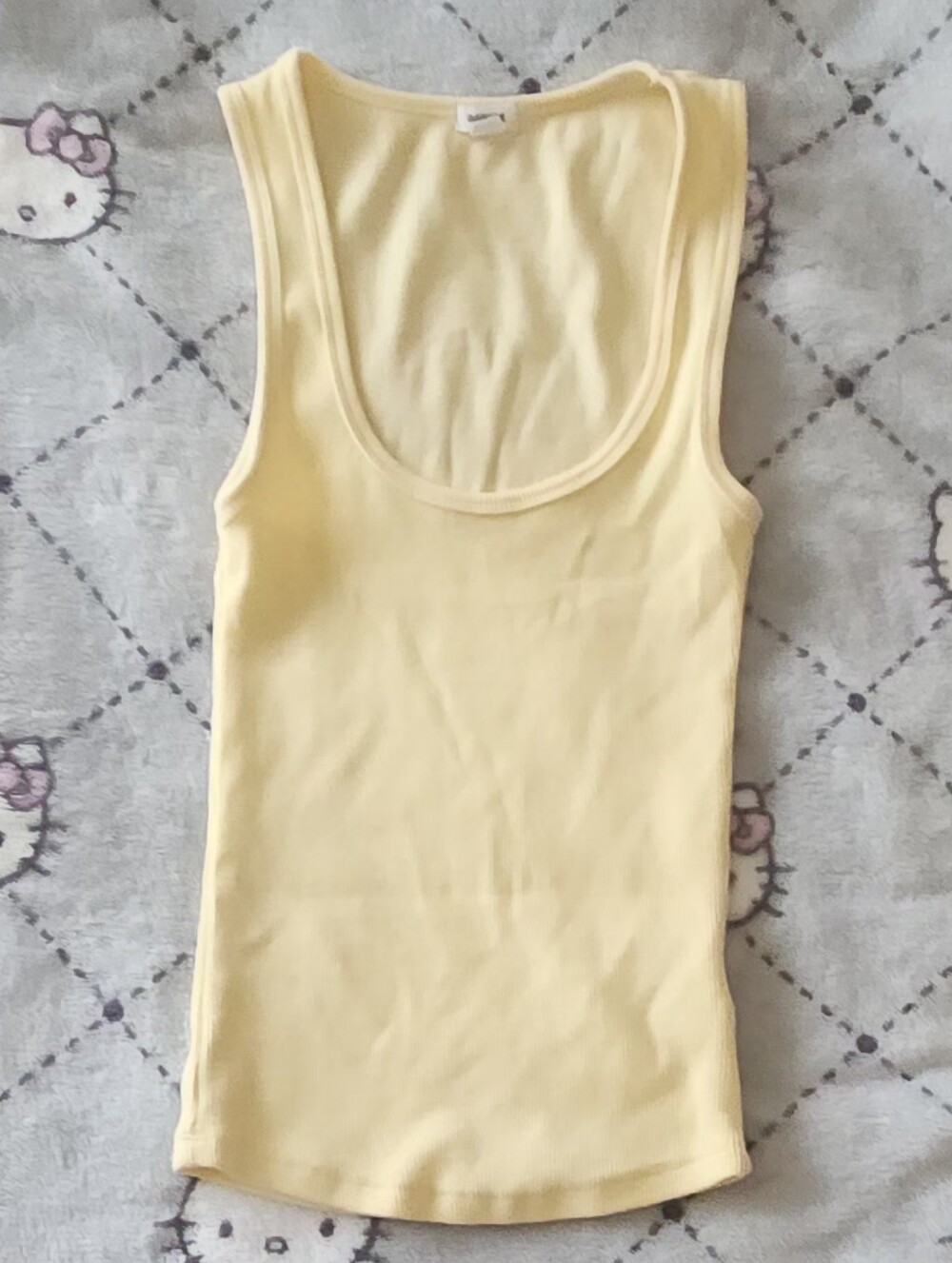 Garage yellow tank top